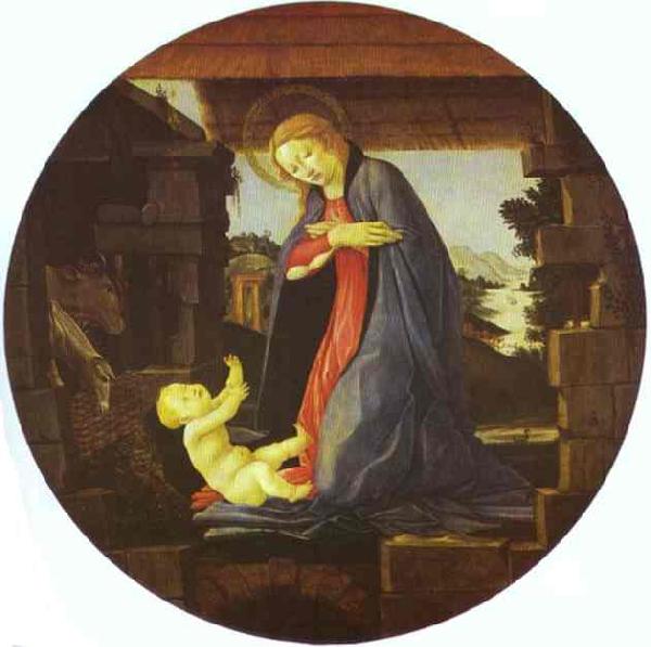  The Virgin Adoring Child